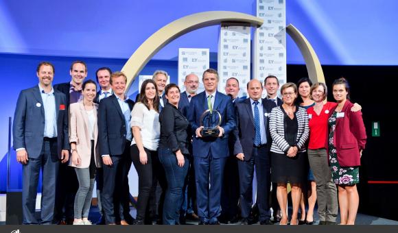 Water company Spadel wins Enterprise of the Year award