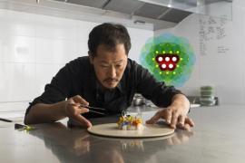 Sang Hoon Degeimbre est l'un des chefs de file de la nouvelle gastronomie wallonne, la fameuse Génération W. 