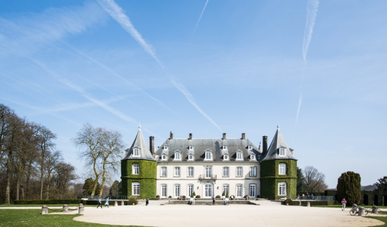 Le Domaine Solvay s’étend au pied du Château de La Hulpe © WBT - Denis Erroyaux