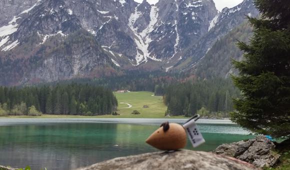 Lac de Fusine (Italie - Frontière avec la Slovénie)