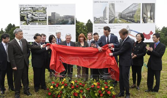 Inauguration du CBTC en présence des autorités chinoises et wallonnes