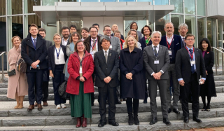 The Wallonia-Brussels delegation at the University of Osaka © WBI - AWEX