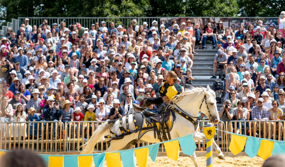 On plonge dans un univers chevaleresque aux Médiévales de la Citadelle de Namur © Sébastien Roberty