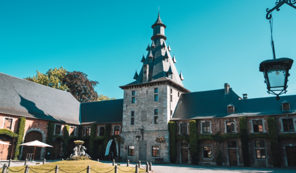 Le Château de Bioul, dans le Namurois © WBT - Benjamin Potie
