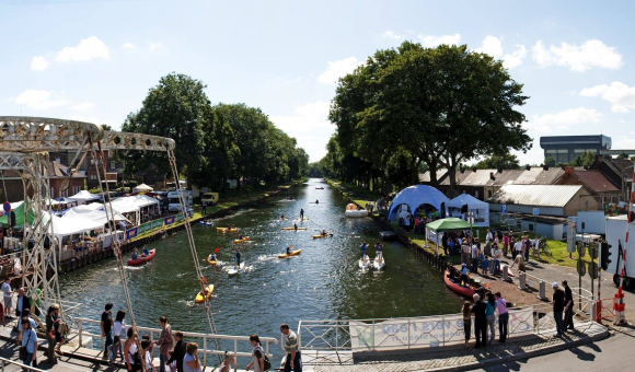 À La Louvière, le Canal du Centre historique s’éveille pour un "week-end au bord de l’eau" © M.Nasser