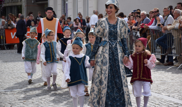 On remonte au XVIe siècle avec un banquet Renaissance au Festin de Lessines © Bzzz