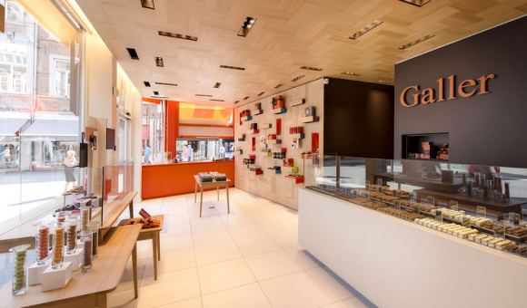 La chocolaterie Galler est présente dans plus de 30 pays et possède également son propre réseau de boutiques à travers le monde.