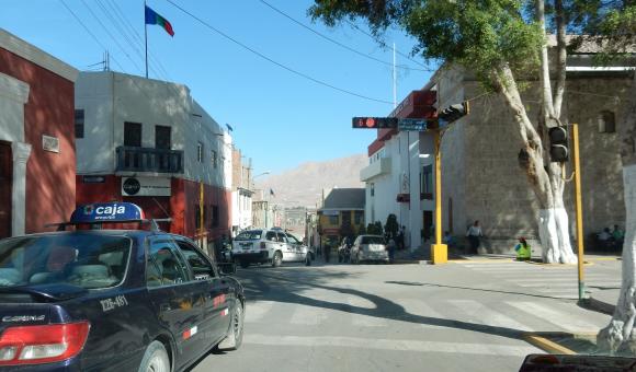 Moquegua's streets