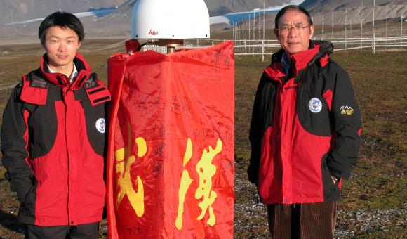 Equipement en GNSS pour la station Chinoise en Antartique