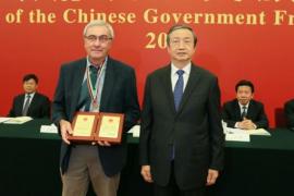 Jean-Louis Rolot et le Vice-Premier Ministre chinois Ma Kai