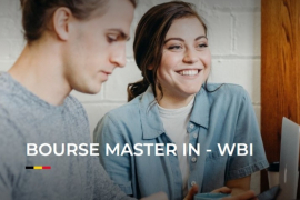 Appel à candidature - Bourse Master IN - WBI
