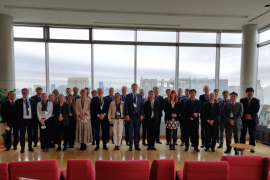 The Wallonia-Brussels delegation visiting the AIST © WBI - AWEX