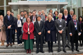 The Wallonia-Brussels delegation at the University of Osaka © WBI - AWEX