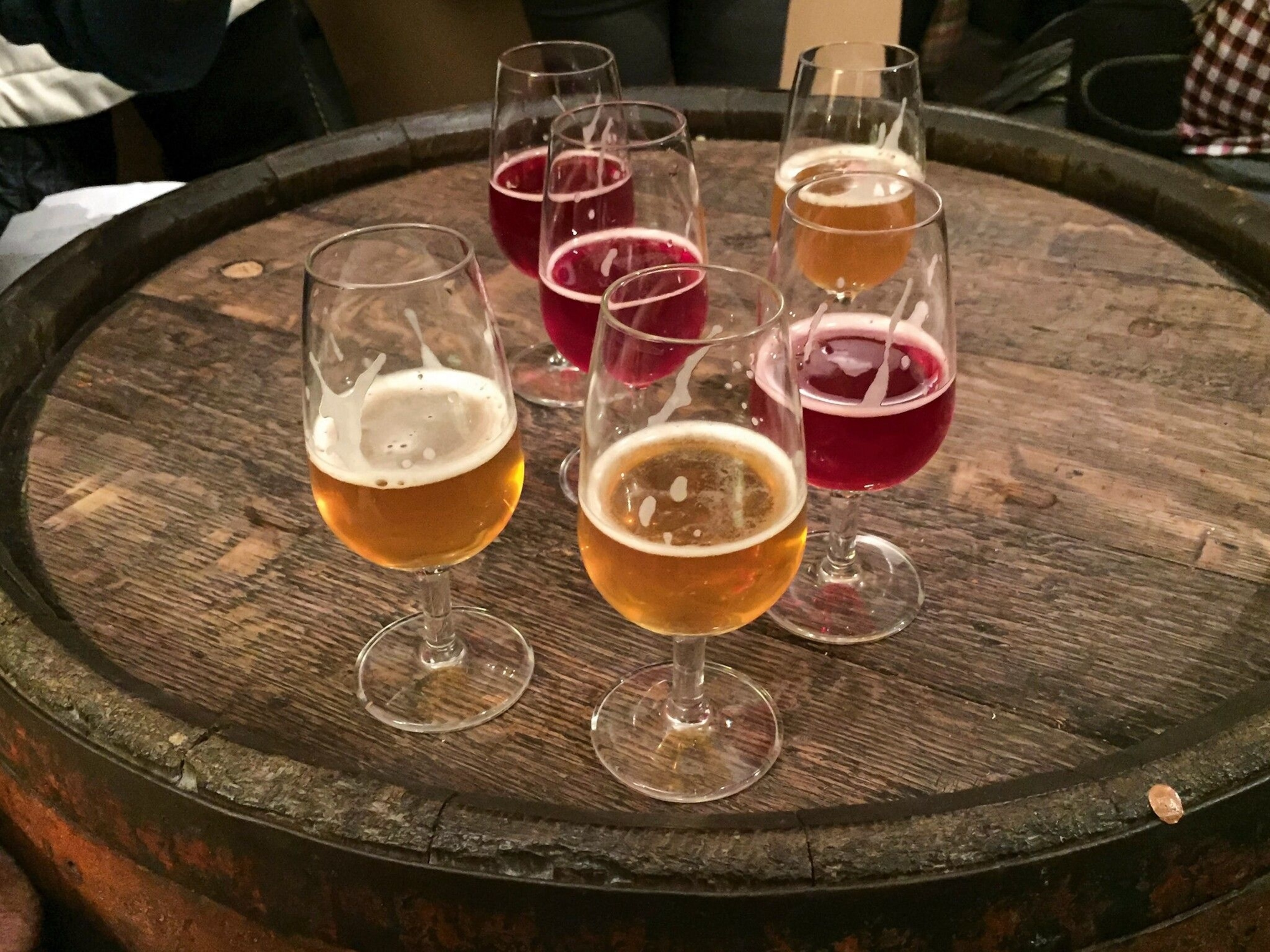 Lambic glasses